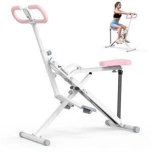 BRAND NEW ‼️‼️Merach Pink and White Squat Machine. dnt lowball. brand new be fr.
